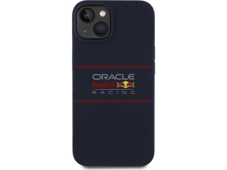 Red Bull Rbhmp14s24sihsrv Iphone 14 6.1  " Hardcase Navy Silicone Horizontal Logo Magsafe