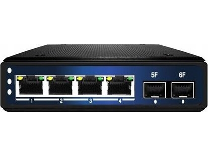 Allnet Switch Unmanaged Industrial 4 Port Gigabit / 4x Lan / 2x Sfp / Lüfterlos / Din / Ip40 /  "all Sgi8104v2 All Sgi8104v2