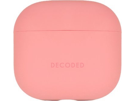 Decoded Silicone Aircase – silikon skyddsfodral till AirPods 4 (rosa) | TV, Ljud & Bild - Övriga tillbehör - Headset tillbehör | GameStuff