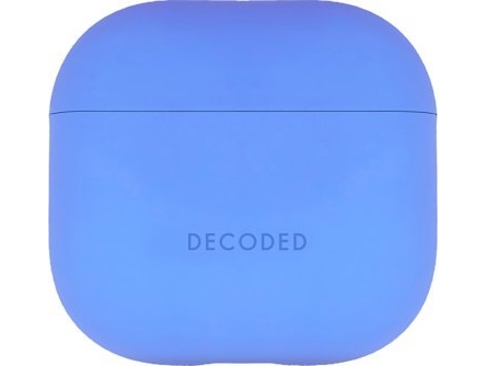 Decoded Silicone Aircase - Schutzhülle Aus Silikon Für Airpods 4. Generation (Blau)