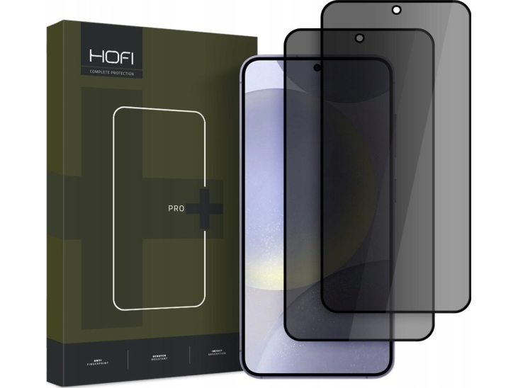 Hofi Anti Spy Glass Pro+ 2-Pack Galaxy S25 Privacy Glass