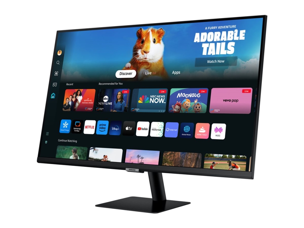 Samsung M50d, 68,6 Cm (27"), 1920 X 1080 Pixel, Full Hd, Led, 4 Ms, Schwarz