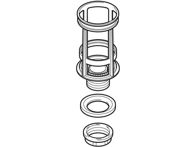 Bassin Skyl-Stop T/Synlig Cisterne Ap128