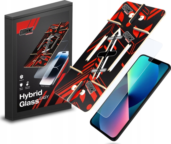 Grizzglass Szkło Hybrydowe Hybridglass Easy Do Apple Iphone 13