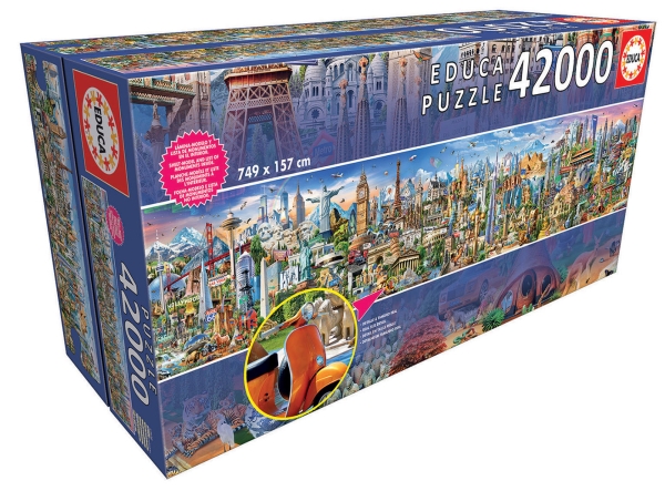Educa 42000 Around the World billede