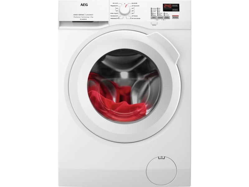 AEG Series 6000 L6FBC41478 vaskemaskine Front-læsning 7 kg 1400 rpm Hvid