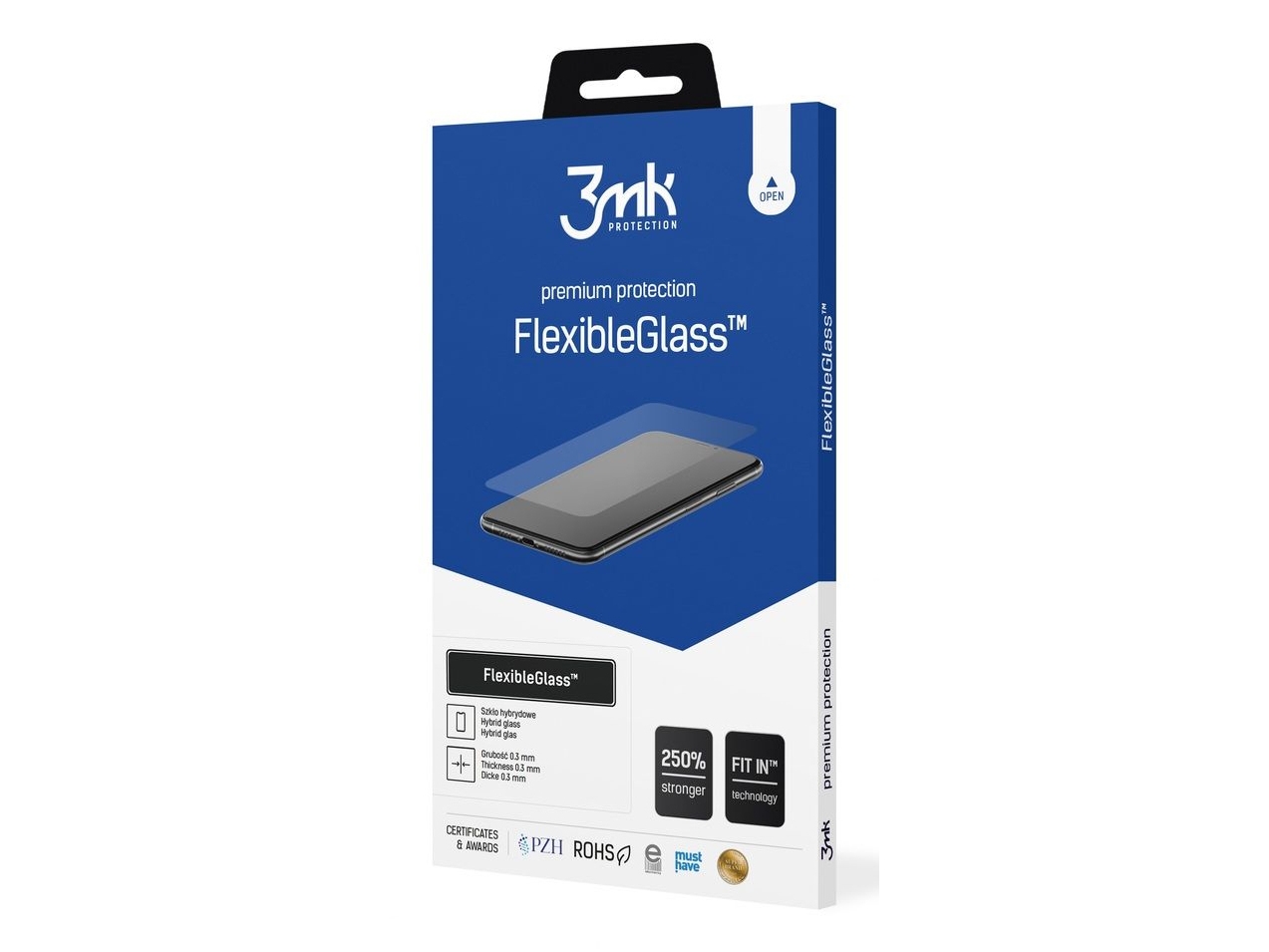 3mk Flexibleglass Xiaomi Redmi 14r 5g Antibakteriell Slagtålig Reptålig Splitterskyddad Transparent 1 Styck