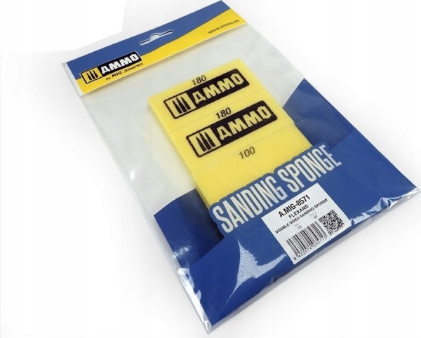 Vallejo Ammo: slip-svamp Flexand dubbelsidig - 4 st | Färg & Tillbehör - Målningsverktyg - Slipverktyg | GameStuff