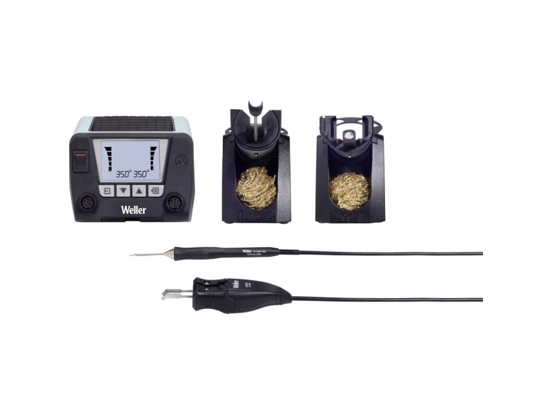 Weller WT2023M Juotosasemasarja 40 W, 80 W 100 - 450 °C sis. juotoskärjen, sis. säilytystilan, sis. pinsetit