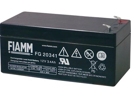 Fiamm Pb-12-3 Blei-Batterie 12 V 3,4 Ah Blei-Vlies (B X H X T) 134 X 66 X 65 Mm Flachstecker 4,8 Mm Wartungsfrei Geringe Selbstentladung