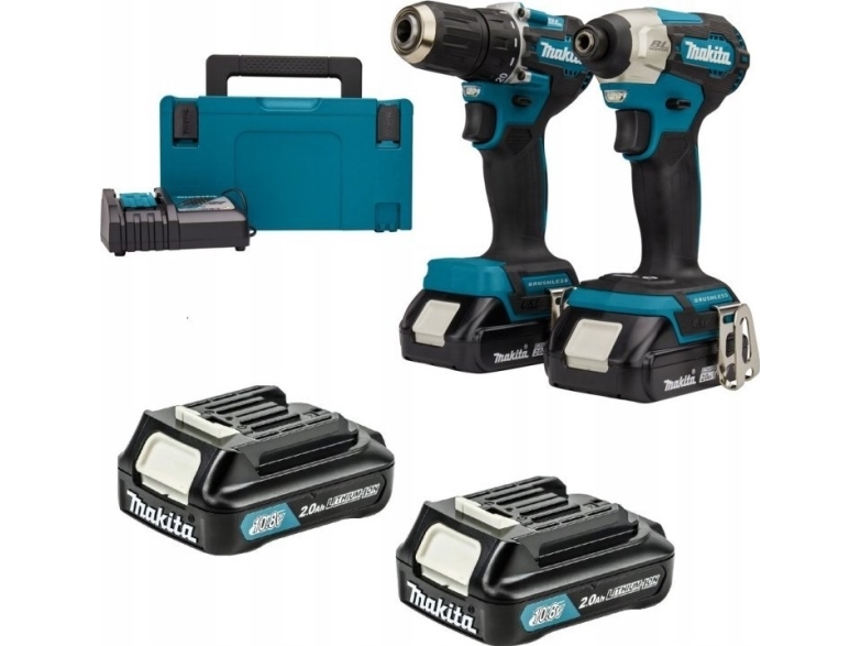 Makita Combo Li-Lon 18V Lxt Verktygssats Ddf487+Dtd157 2*2.0Ah