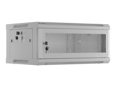 Lanberg Wf01 Series - Rack Skap - Veggmonterbar - Grå, Ral 7035 - 4U - 19"