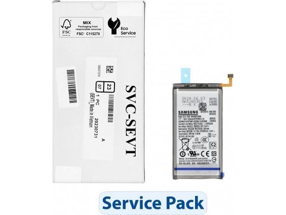 Samsung ServicePack batteri EB-BG973ABU til S10 G973 GH82-18826A