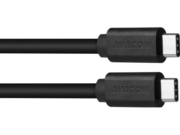 Avacom Duomenų Ir Įkrovimo Kabelas Usb Type-C - Usb Type-C, 40Cm, Juodas