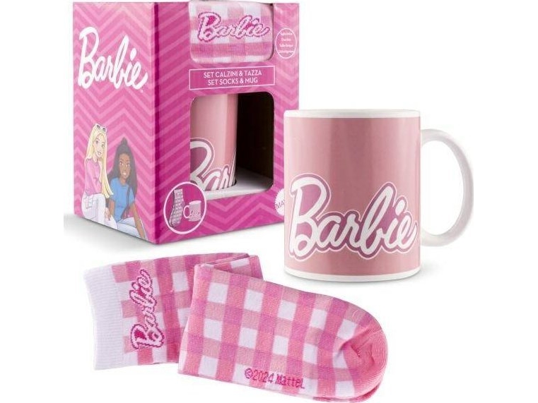 Coriex Barbie Gift Set Cup With Socks Set1 10745