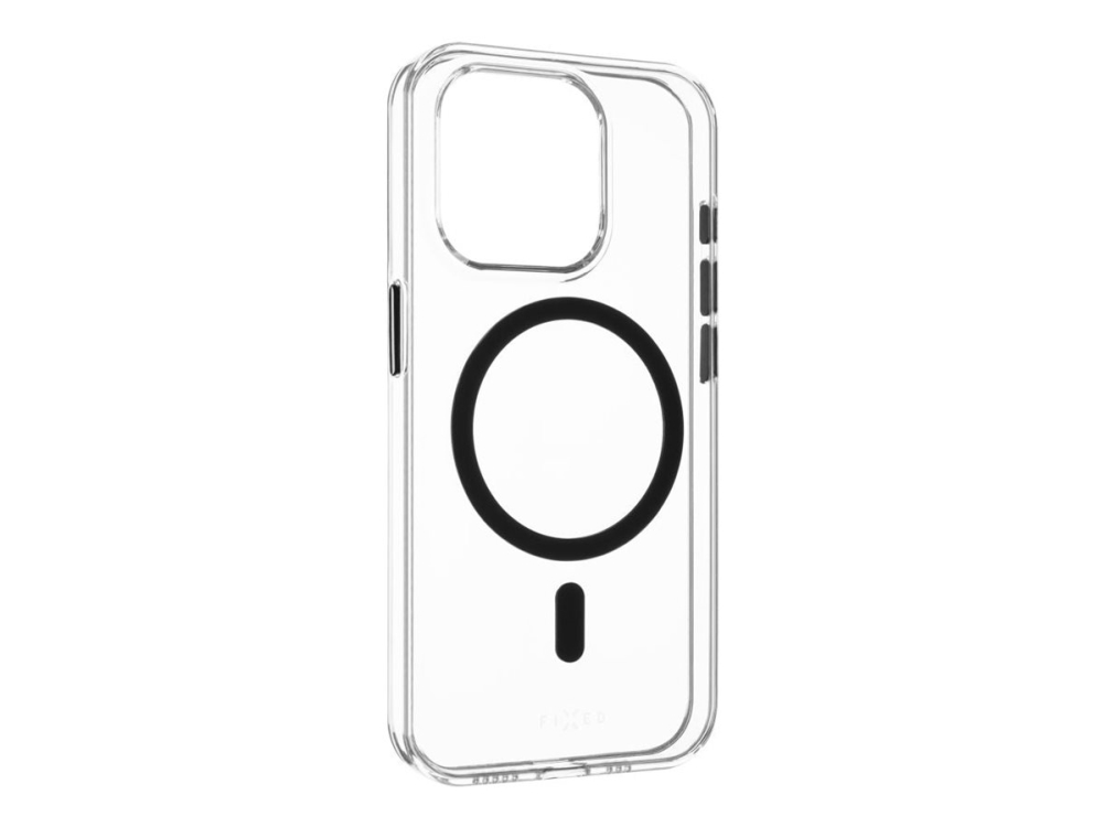 Fixed Magpurity - Bagsidecover Til Mobiltelefon - Magsafe-Kompatibilitet - Klar - For Apple Iphone 15 Pro