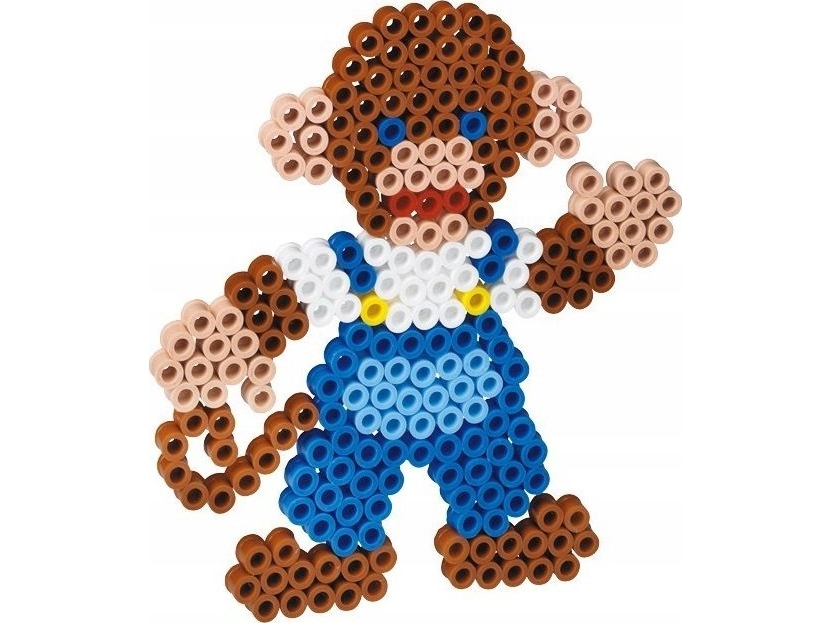 Hama Maxi Perleplade - Abe - Transparent - 21,5x20 Cm - 8211