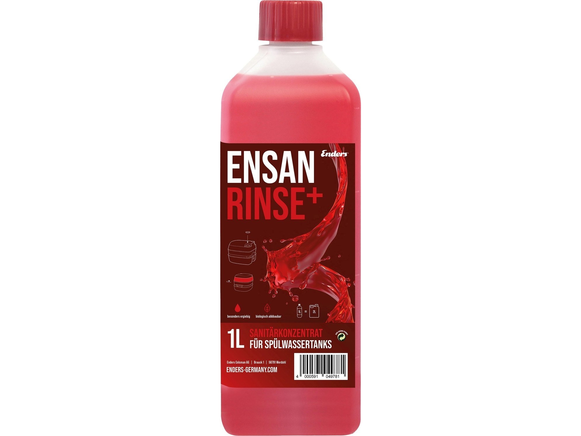 Enders Sanitary Liquid Ensan Rinse 1L