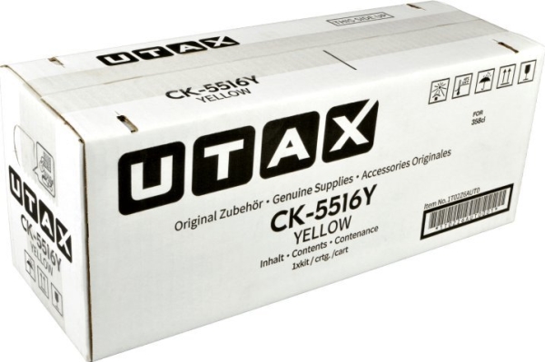Utax Tinte 1T02z6aut0 / Ck-5516Y Gelb