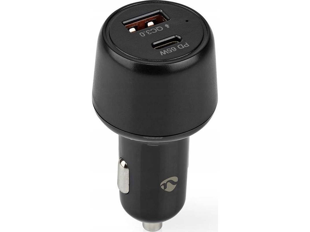 Nedis Ccpd65w100bk - Bilstrømsadapter