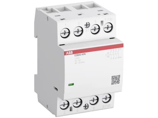 Alternativ bild 0 för Installationsbrytare 4-polig 4NO, AC-1 63A vid 55 grader, 400V AC, styrspänning 230V AC/DC