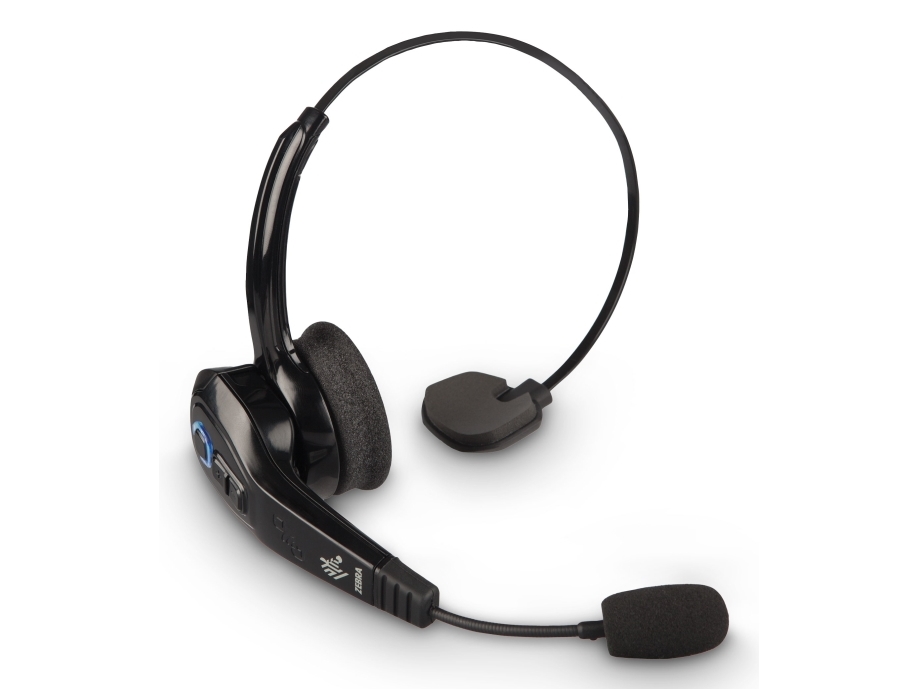 Zebra Hs3100-Oth-Sb, Trådløs, Kontor/Callcenter, Headset, Sort