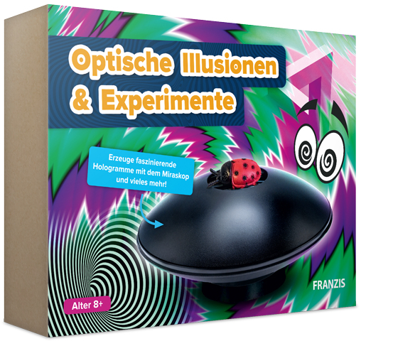 Franzis Verlag Optische Illusionen & Experimente, Experimentier-Set, Physik, 8 Jahr(E)