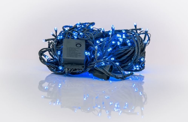 iLike julelyskæde 300 LED RS-113 20 m blå