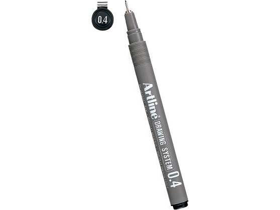 Fineliner Artline Drawing Pen EK234, 0,4 mm, sort | Skrivredskap - Märkpennor - Permanent Marker | GameStuff