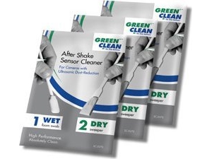 Green Clean Wet Foam & Dry Sweeper, Udstyrsrensning Våde & Tørklude, Linser/Glas, 50 G, 3 Stk