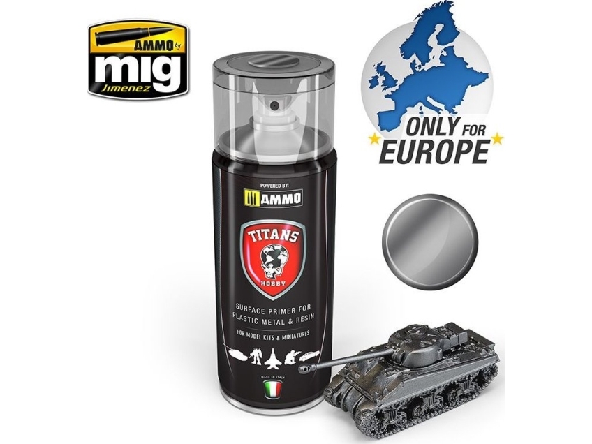 Vallejo Ammo Titans Primer - Gun Metal