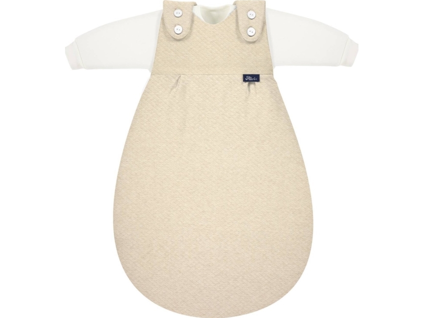 Alvi ALVI Baby-Mäxchen, Sovepose - specialstof - 3-delt Quilt natur 50/56
