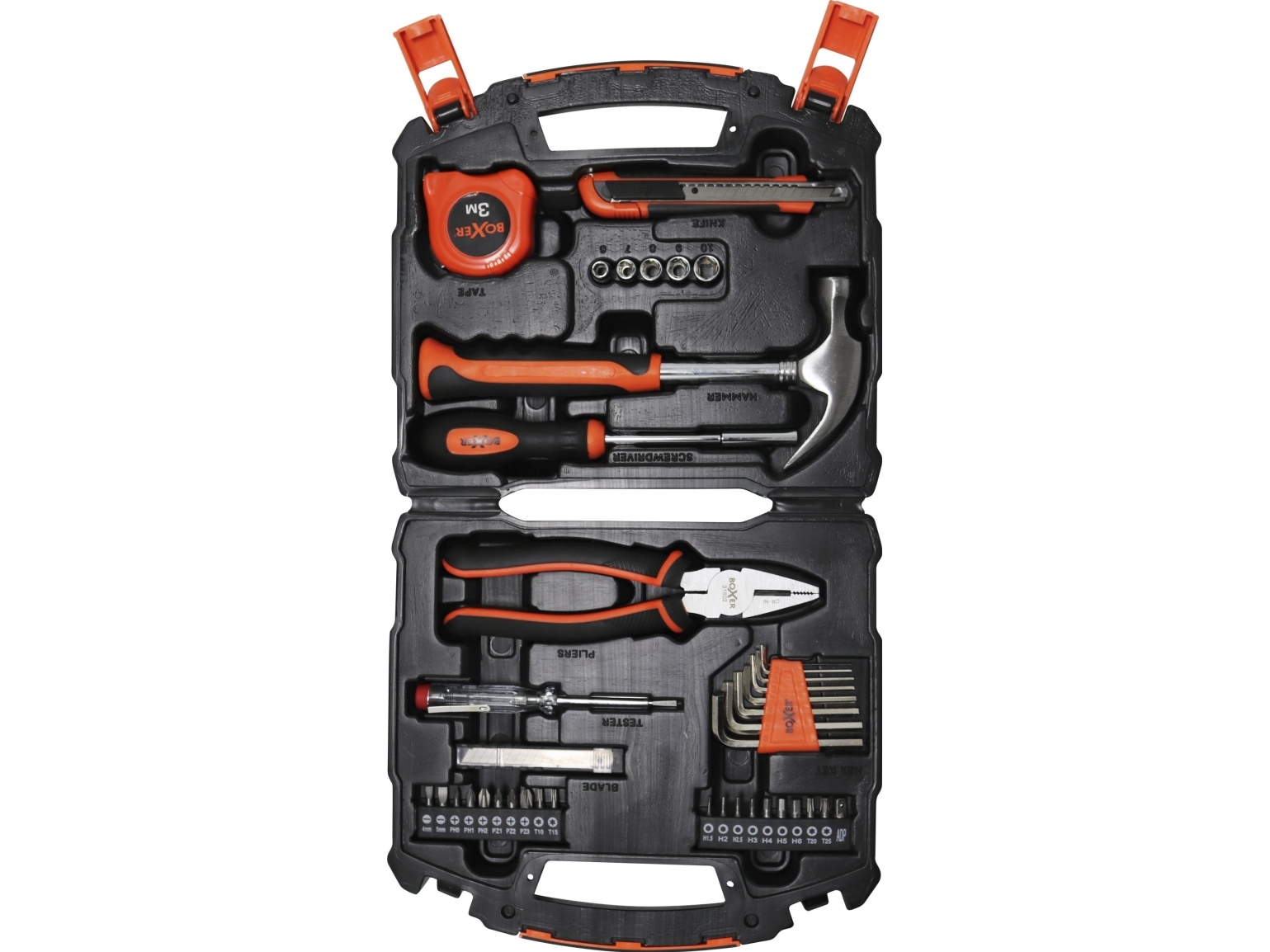 Boxer® verktygssats - startpaket - 50 delar | Verktyg & Verkstad - För verkstaden - Verktygslåda & verktygssats | GameStuff