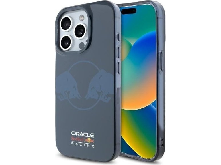Red Bull Red Bull Red Bull Bull Pc/tpu Two Bulls Magsafe Etui Til Din Apple Iphone 15 Pro I Blå