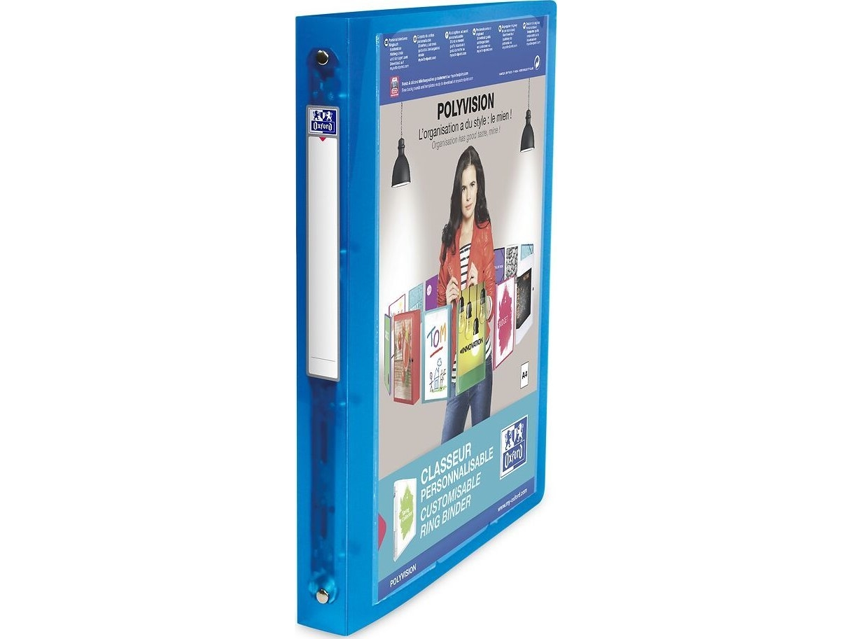 Ringordner PP ELBA A4 30 mm ryg 4 o-ringe blå | Skrivredskap - Skrivtillbehör - Övriga | GameStuff