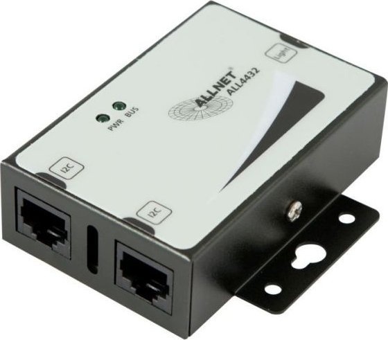 Allnet Msr Sensor All4432 / Helligkeitssensor Analog Im Metall Gehäuse Schwarz