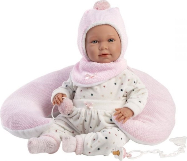 Llorens 17402 babydukke Mimi 42 cm med rullepude