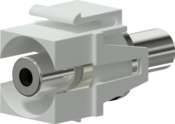 Adapter Av Procab Procab Vck310/W Adapter Keystone - Jack 3,5 Mm Żeński - Jack 3,5 Mm Żeński Biały