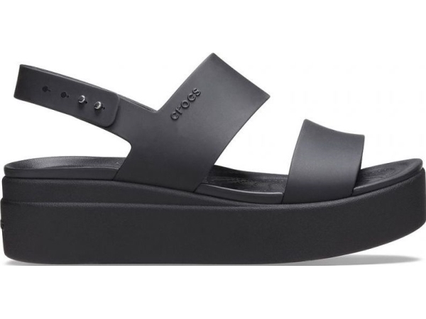 Crocs Sandały sportowe damskie Brooklyn Low Wedge sort r. 36,5