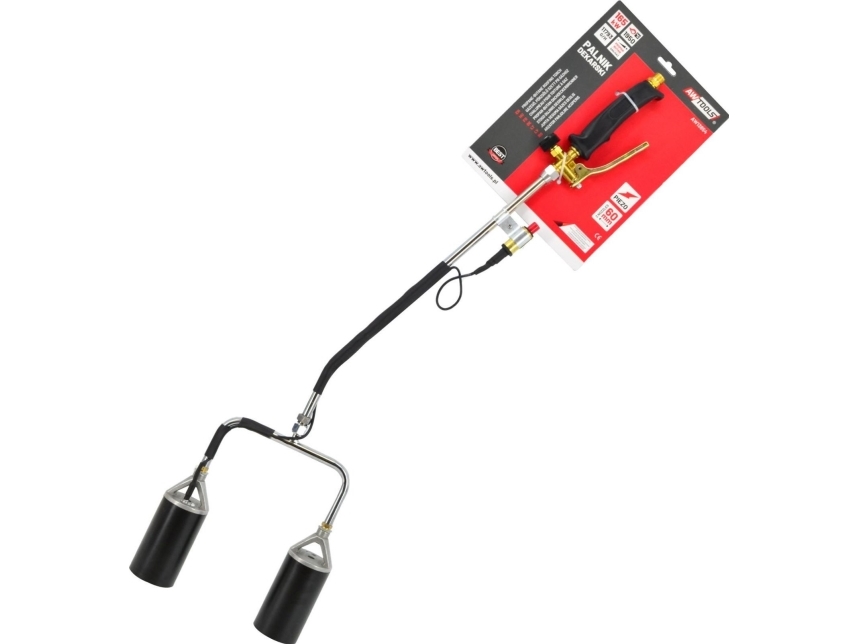 AWTOOLS TAKBRÄNNARE LÅNG MED TVÅ MUNSTYCKEN - PIEZO | VVS Artiklar - Verktyg för VVS - Lödningsverktyg | GameStuff