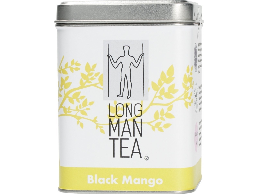 Long Man Tea Long Man Arbata - Juodas Mango - Biri Arbata - 120G Caddy