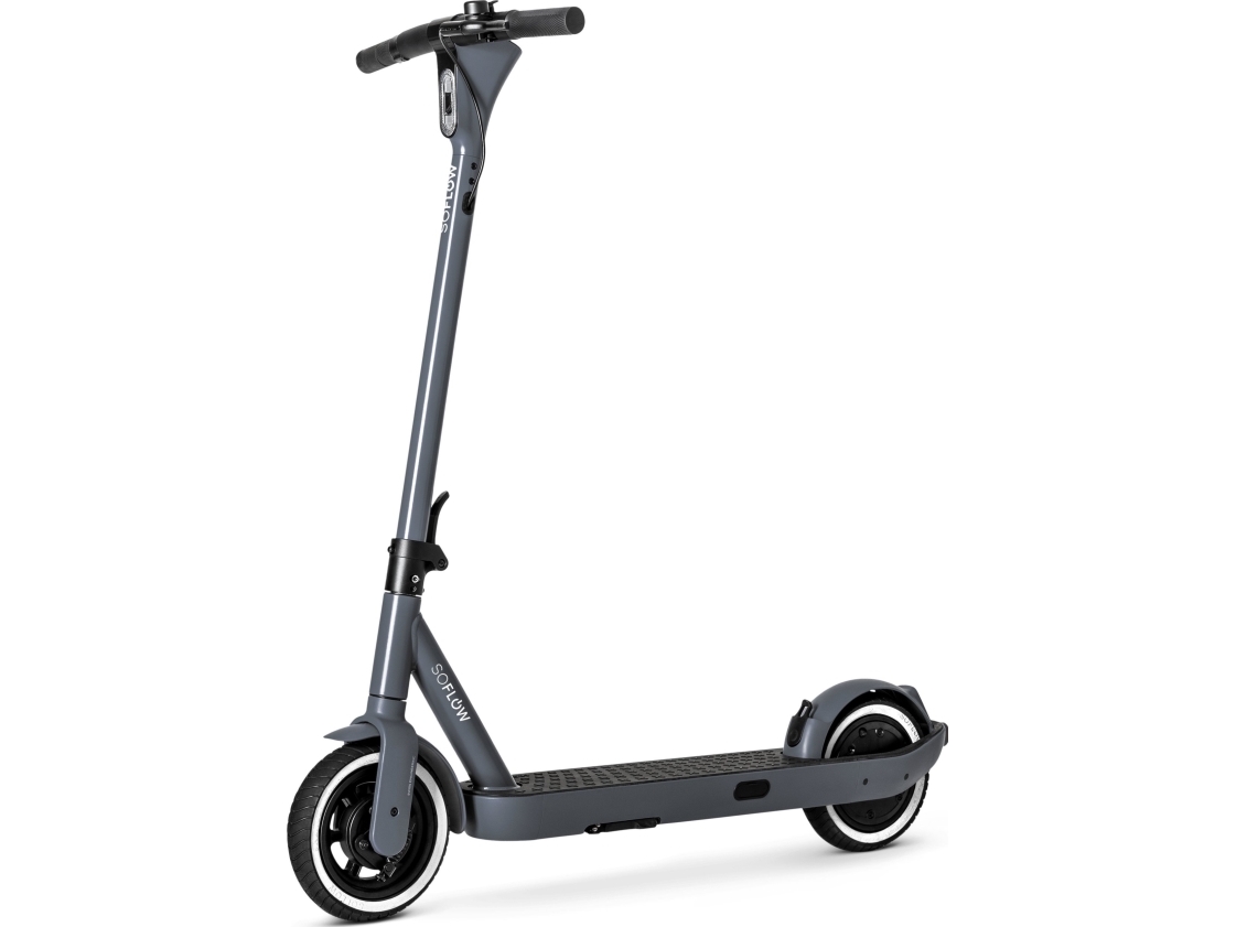 Soflow So One El-Scooter Med Blinklys, Sort, Vejgodkendt
