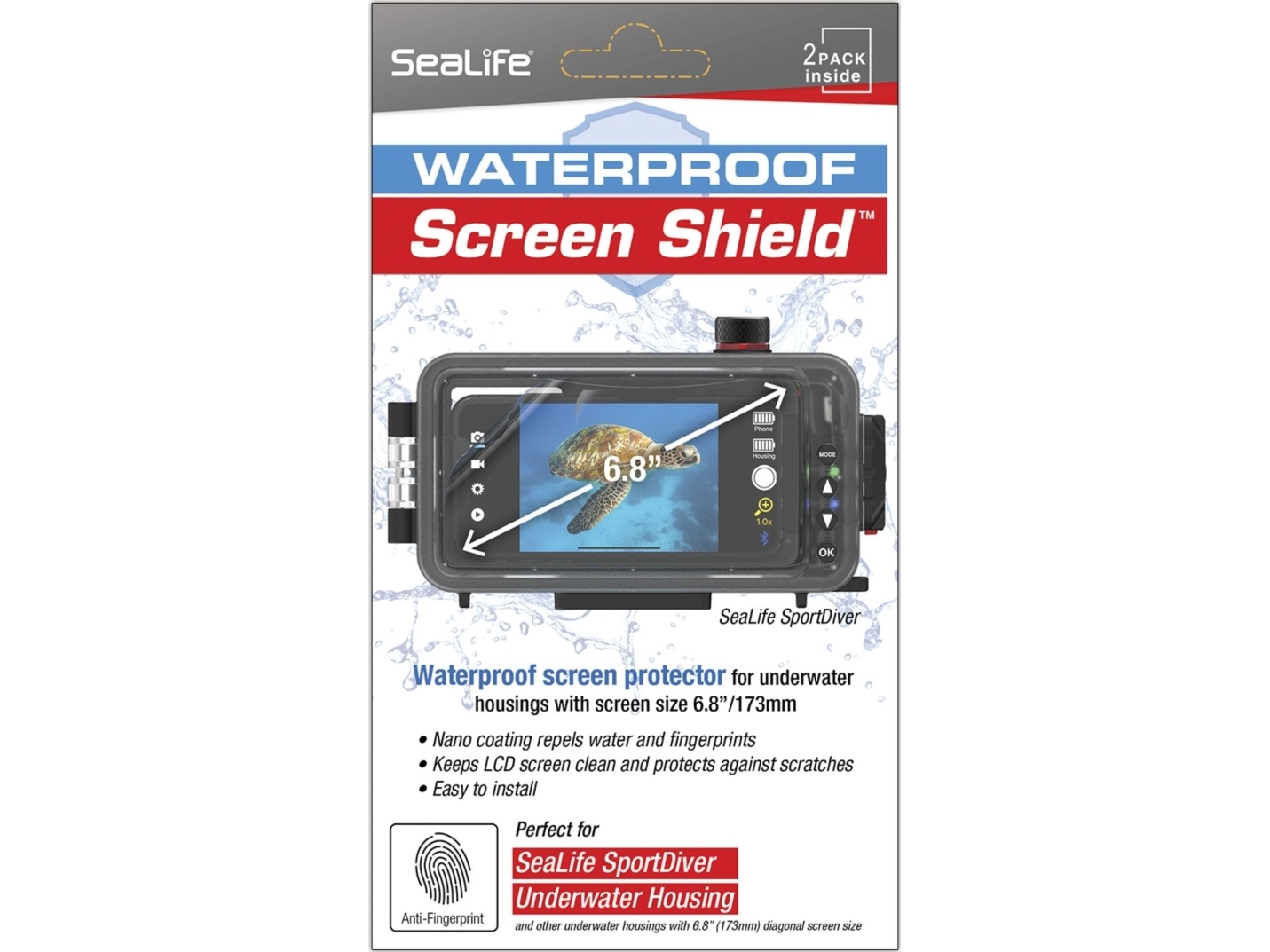 Sealife Sportdiver Screen Protector (Sl4005)