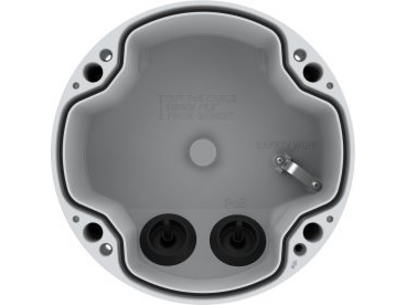 Axis AXIS TP1602-E - Bakbox för kamerakabelkanal - utomhus - vit - för AXIS P1455-LE, P1465-LE, P1465-LE-3, P1467-LE, P1468-LE