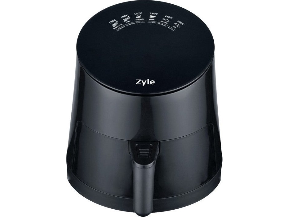 Karšto oro gruzdintuvė Zyle ZY002BAF, juoda, 3,5 l, 1500 W