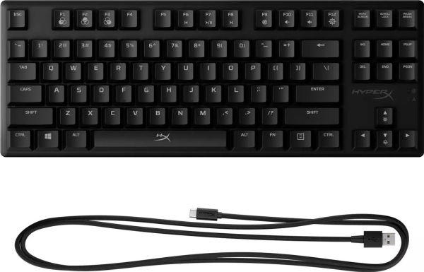 Keyboard Hyperx Alloy Origins Core Rgb Tenkeyless Mechanical Hx Aqua