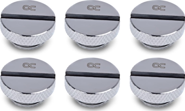 Alphacool 17623, Vandblok, Messing, Krom, 1/4", 9,5 Mm, 1,8 Cm