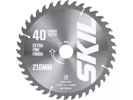 Skil SAW BLADE 216X30MM FOR MODELS 1305/1310 | Elverktyg - DIY - Elverktyg 230V - Kapsåg/geringssåg | GameStuff