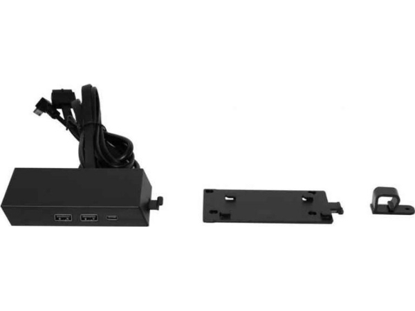 Lian Li Valgfrit Usb-Modul Til O11dex O11dergb-X - Konverteringssæt Til Lian Li O11 Dynamic Evo Rgb - Ekstra I/O-Panel - I Sort - 1X Usb 3.1 Type C /
