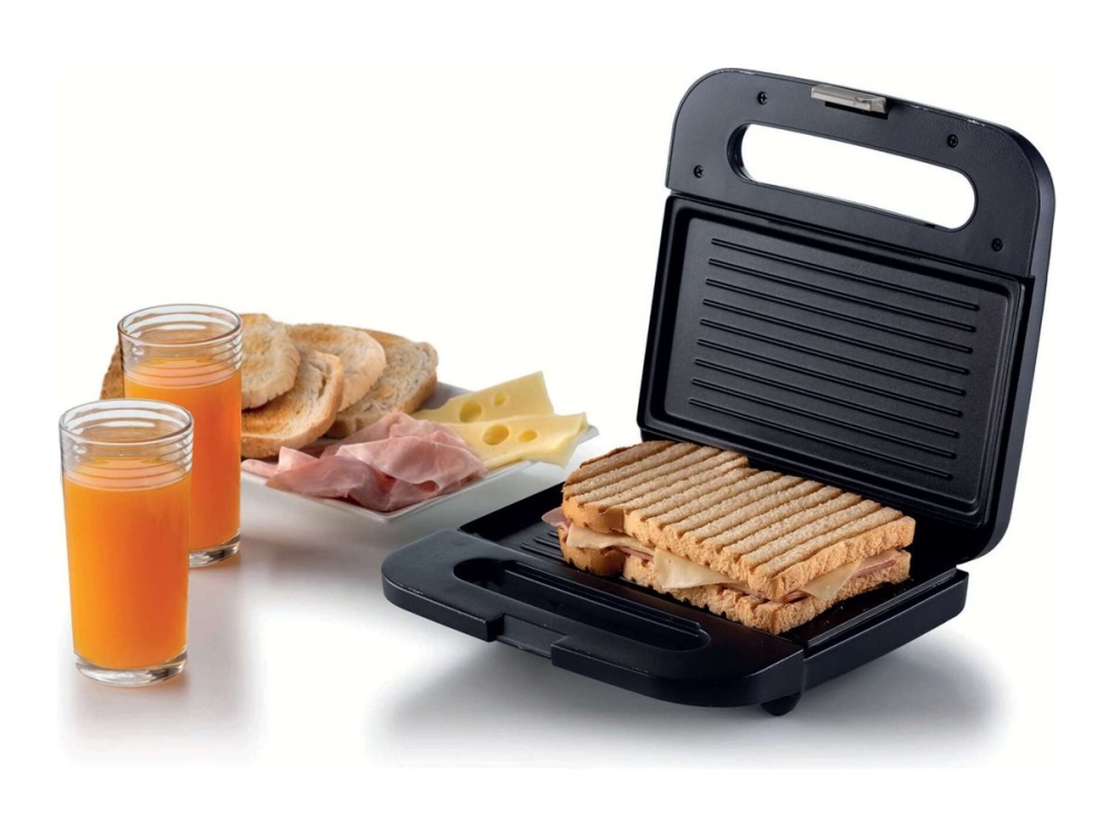 Ariete Breakfast 1971 - Smörgåsgrill - 750 W - mörkgrå | Köksapparater - Bröd & Rostat bröd - Brödrostar | GameStuff
